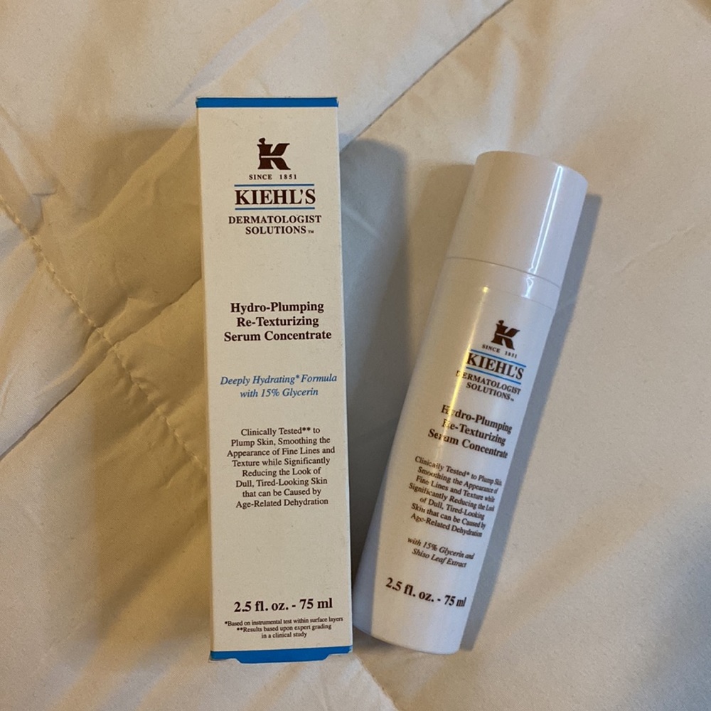 Hydro-plumping re-texturizing serum concentrate